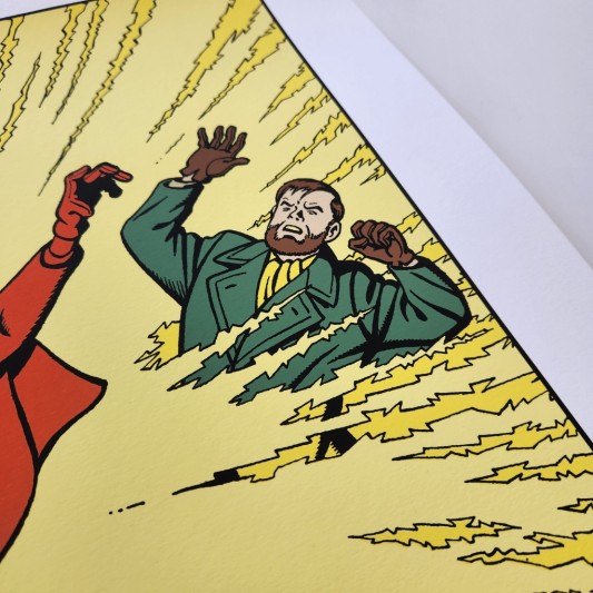 Sérigraphie - Blake et Mortimer - La Marque Jaune - secondaire-3