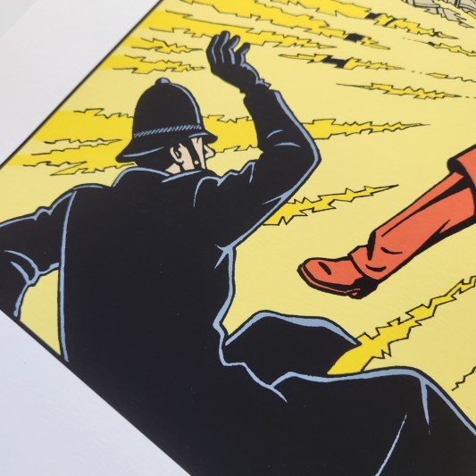 Sérigraphie - Blake et Mortimer - La Marque Jaune - secondaire-5