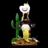 Cartoon Kingdom Figurine - Lucky Luke, Jolly Jumper and Rantanplan