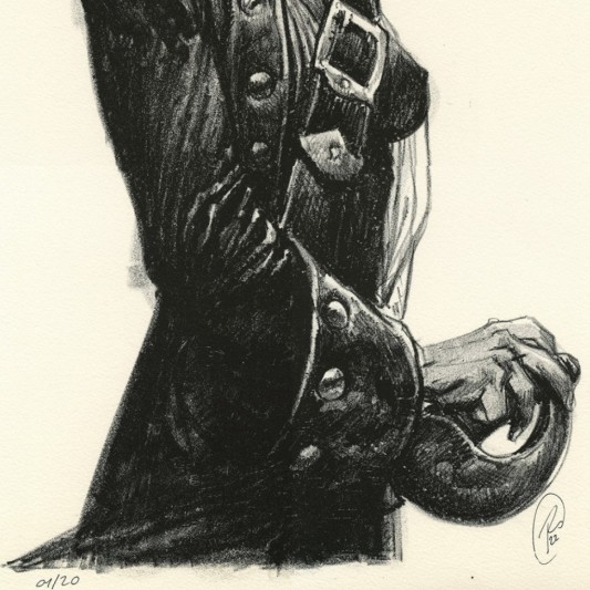 Lithographie Ronan Toulhoat, La république du crâne - secondaire-3