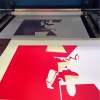 Lithographie Serge Clerc, Backstage - secondaire-3