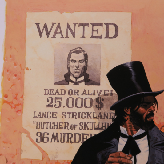 Digigraphie Undertaker - Wanted - secondaire-2