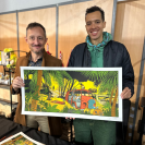 Sérigraphie Petit pays - Le van - secondaire-10