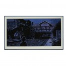 Sérigraphie Le Cas David Zimmerman - La Gare - secondaire-1