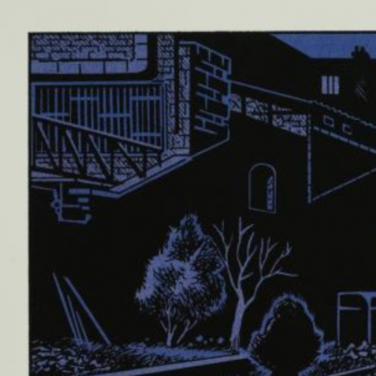 Sérigraphie Le Cas David Zimmerman - La Gare - secondaire-3