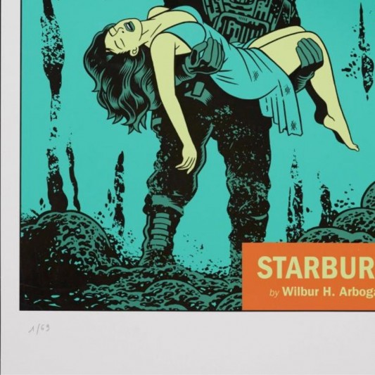 Sérigraphie - Starburst - Brüno - secondaire-4