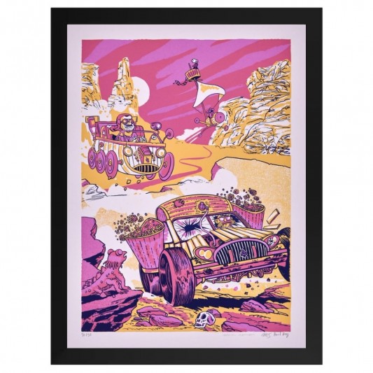 Sérigraphie - Mad Vine - Simon Roussin, Guillaume Long, Paul Rey - secondaire-1