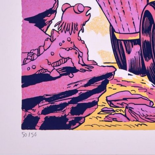 Sérigraphie - Mad Vine - Simon Roussin, Guillaume Long, Paul Rey - secondaire-2