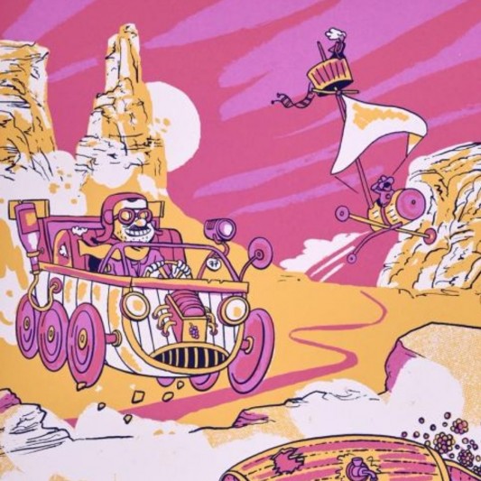 Sérigraphie - Mad Vine - Simon Roussin, Guillaume Long, Paul Rey - secondaire-3