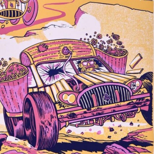 Sérigraphie - Mad Vine - Simon Roussin, Guillaume Long, Paul Rey - secondaire-5