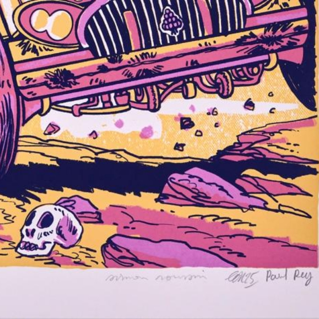 Sérigraphie - Mad Vine - Simon Roussin, Guillaume Long, Paul Rey - secondaire-6