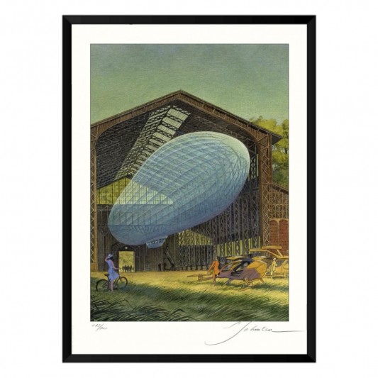 Tirage d'Art - Le Hangar Y (var) - François Schuiten - secondaire-1