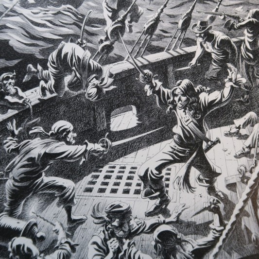 Tirage d'Art Riff Reb's - Combat en Mer - secondaire-2