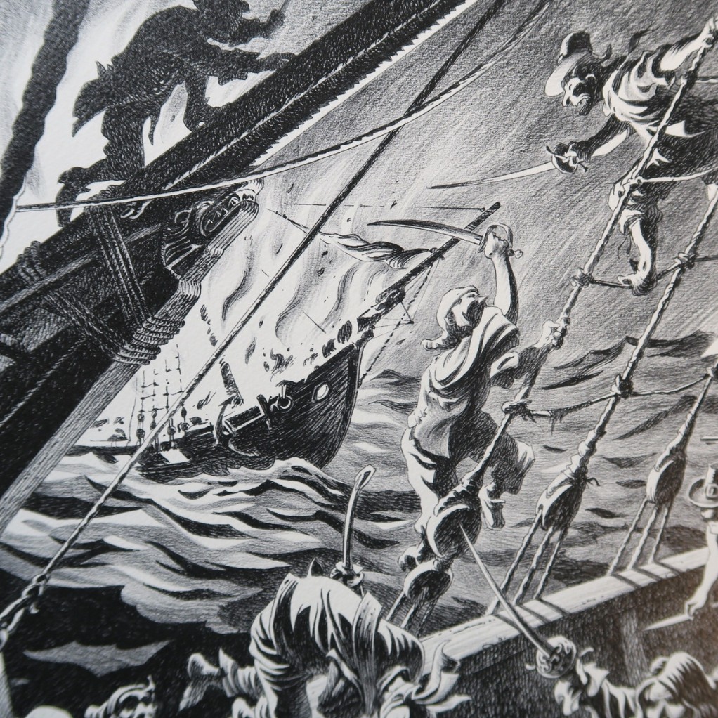 Tirage d'Art Riff Reb's - Combat en Mer - secondaire-3