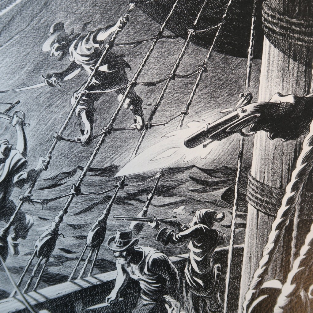 Tirage d'Art Riff Reb's - Combat en Mer - secondaire-4