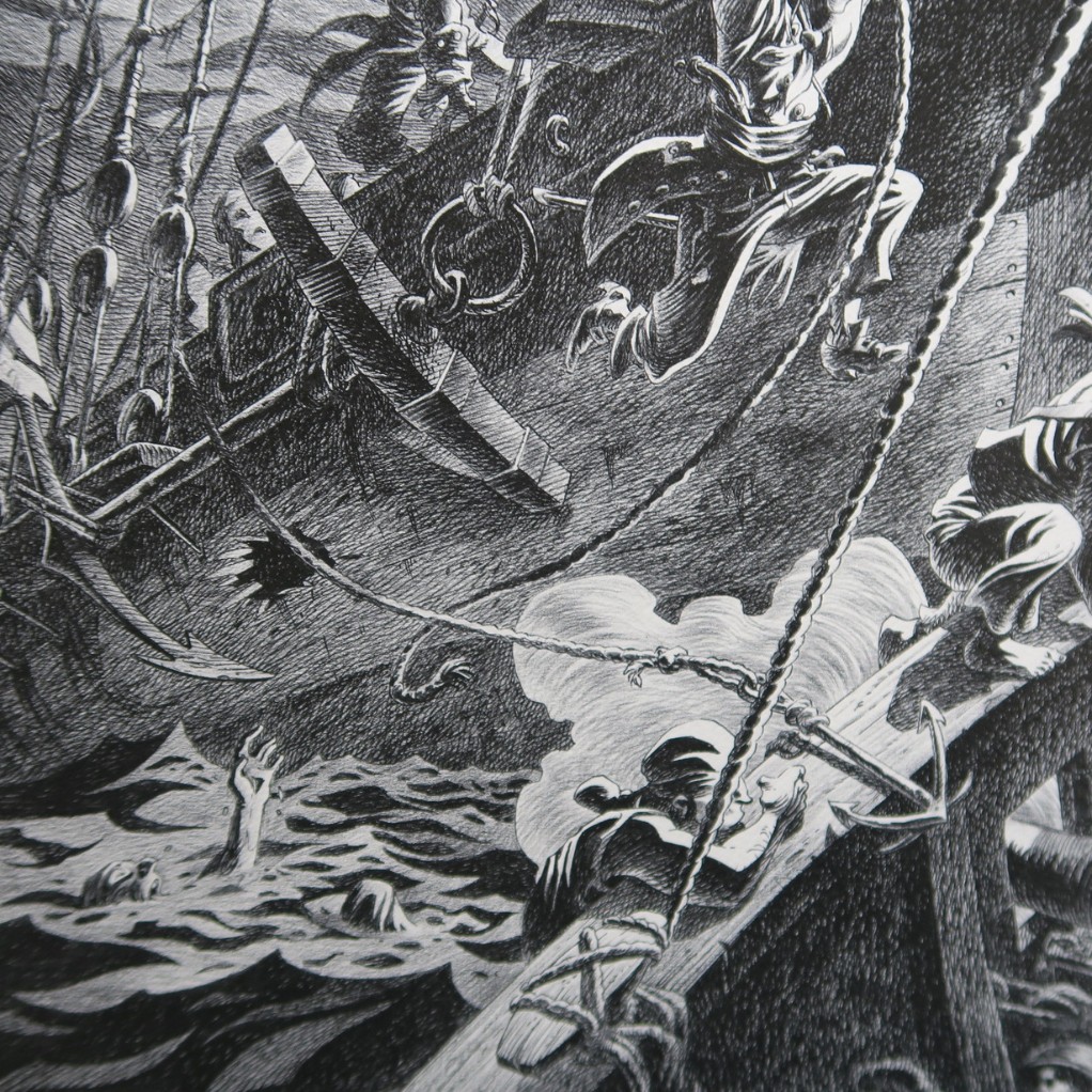 Tirage d'Art Riff Reb's - Combat en Mer - secondaire-5