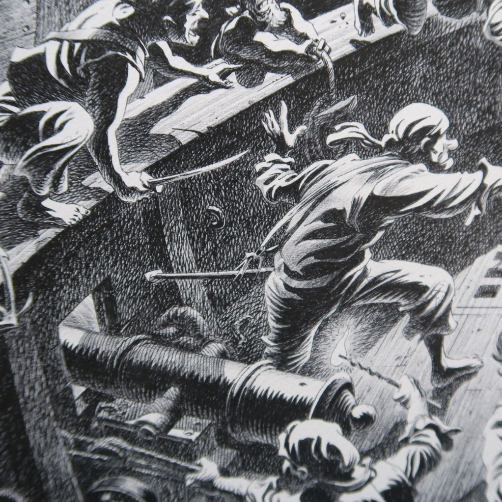 Tirage d'Art Riff Reb's - Combat en Mer - secondaire-6