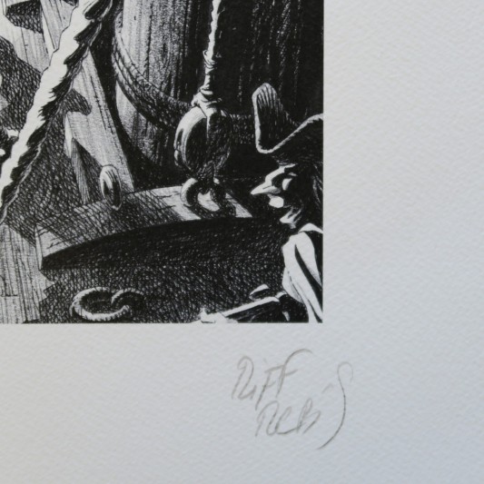 Tirage d'Art Riff Reb's - Combat en Mer - secondaire-7