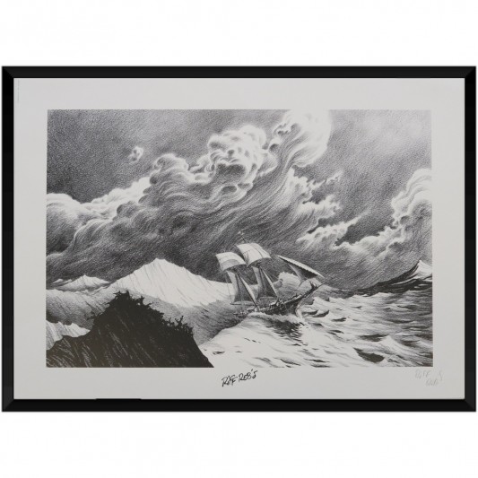 Tirage d'Art Riff Reb's - Bateau en Mer - secondaire-1