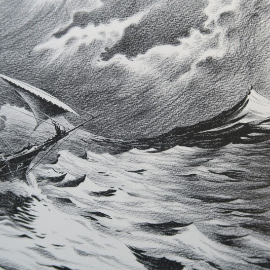 Tirage d'Art Riff Reb's - Bateau en Mer - secondaire-4
