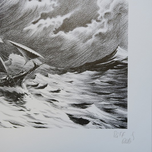 Tirage d'Art Riff Reb's - Bateau en Mer - secondaire-7