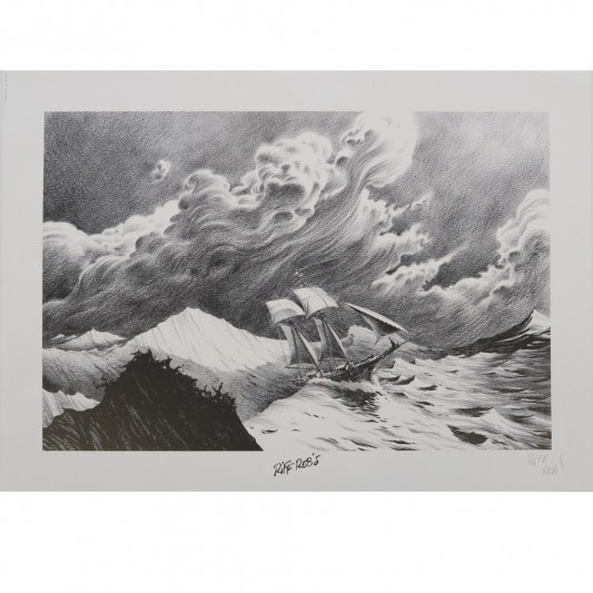 Tirage d'Art Riff Reb's - Bateau en Mer - secondaire-8