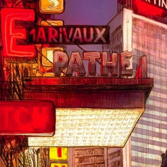 Tirage d'Art - Bruxelles-Martini - Limité et signée par Joris Mertens - secondaire-2