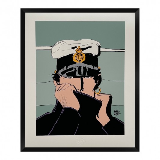 Estampe pigmentaire - Corto Maltese Dior - Hugo Pratt - secondaire-2