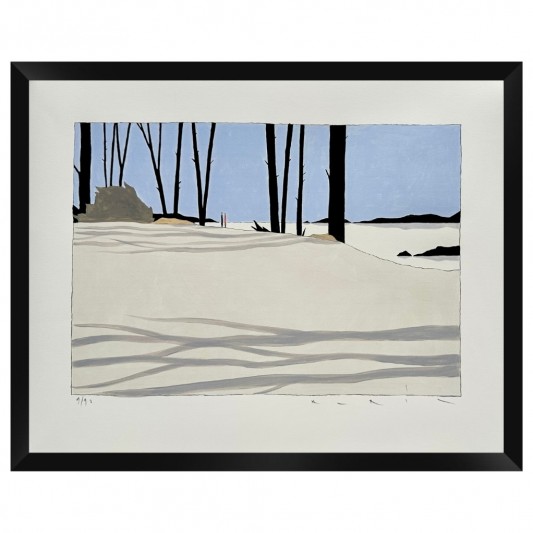 Estampe Pigmentaire - Les îles - François Avril - secondaire-1