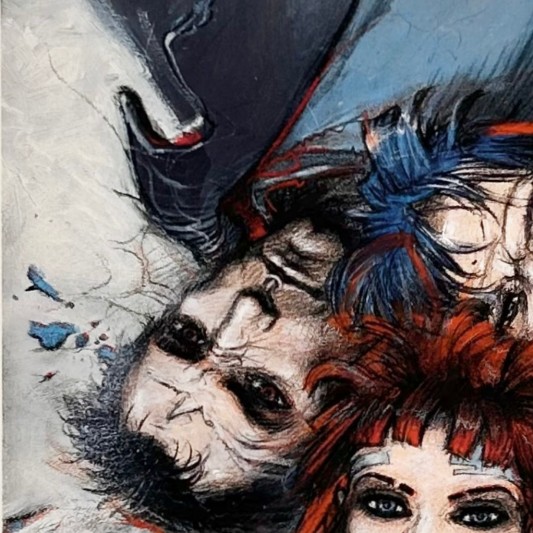 Estampe pigmentaire - Le sommeil du monstre - Enki Bilal - secondaire-3