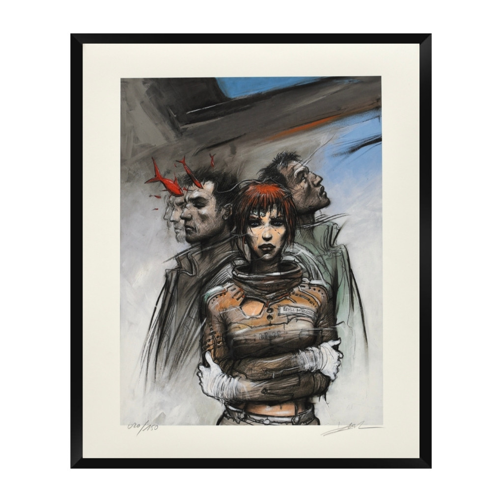 Estampe pigmentaire - 32 décembre - Enki Bilal - secondaire-1