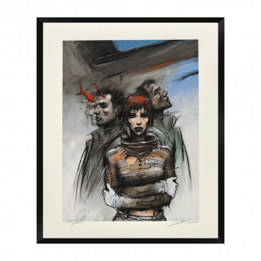 Estampe pigmentaire - 32 décembre - Enki Bilal - secondaire-1