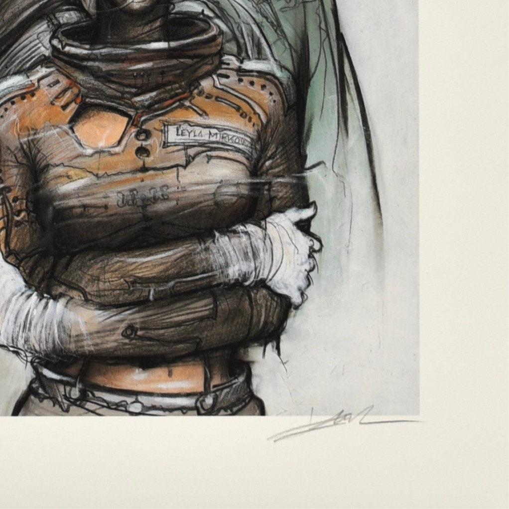 Estampe pigmentaire - 32 décembre - Enki Bilal - secondaire-2