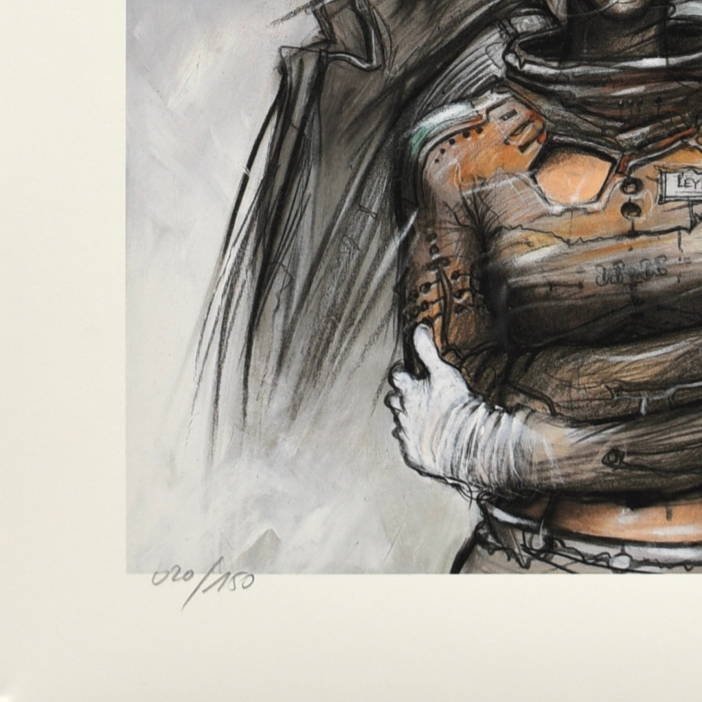 Estampe pigmentaire - 32 décembre - Enki Bilal - secondaire-3