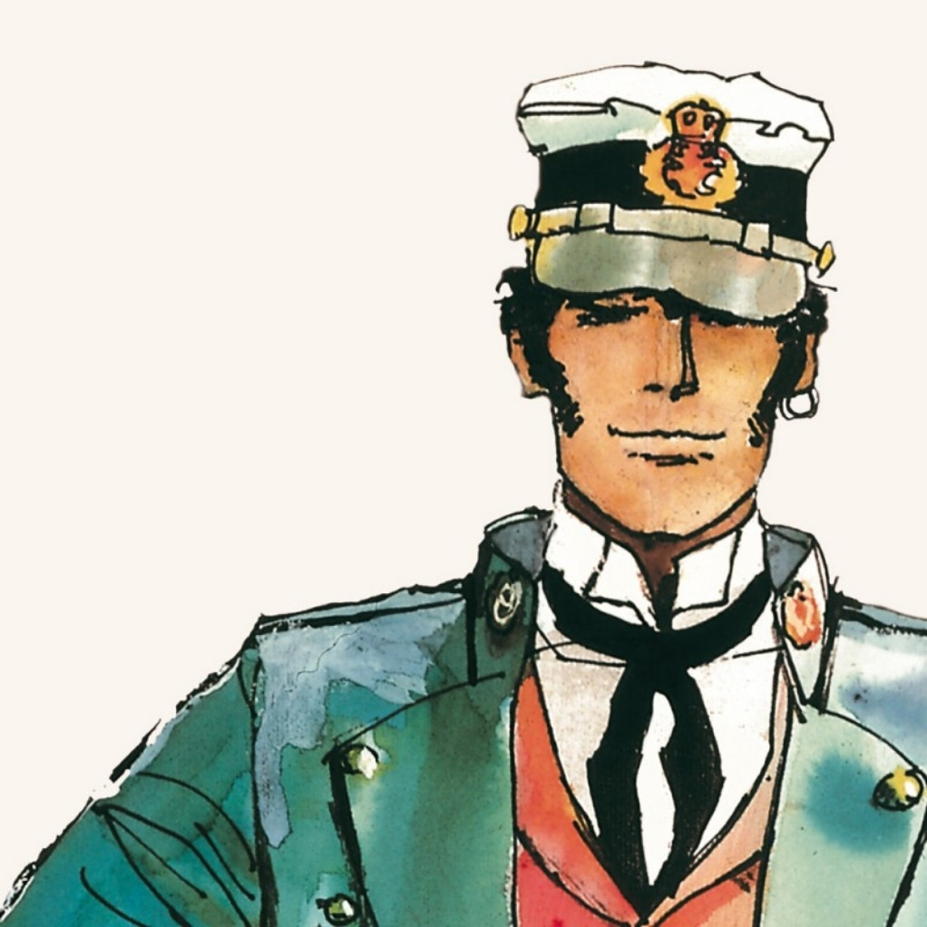 Toile tendue coton Corto Maltese - Debout - secondaire-1