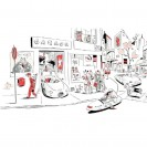 Digigraphie - La Fresque - François Avril - secondaire-1