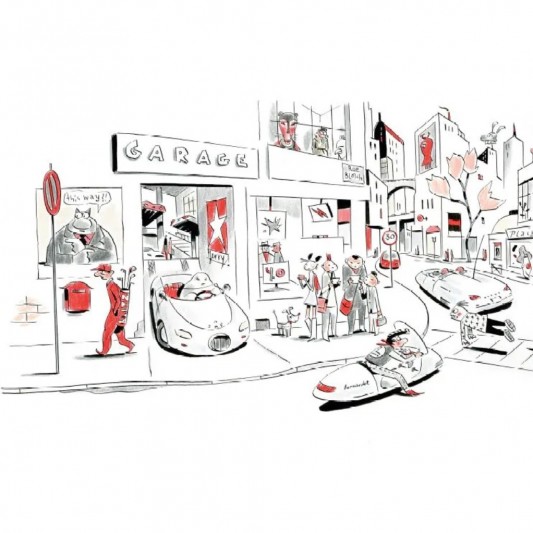 Digigraphie - La Fresque - François Avril - secondaire-1