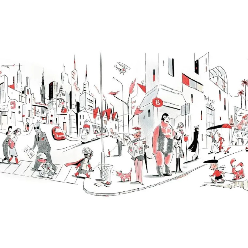 Digigraphie - La Fresque - François Avril - secondaire-2