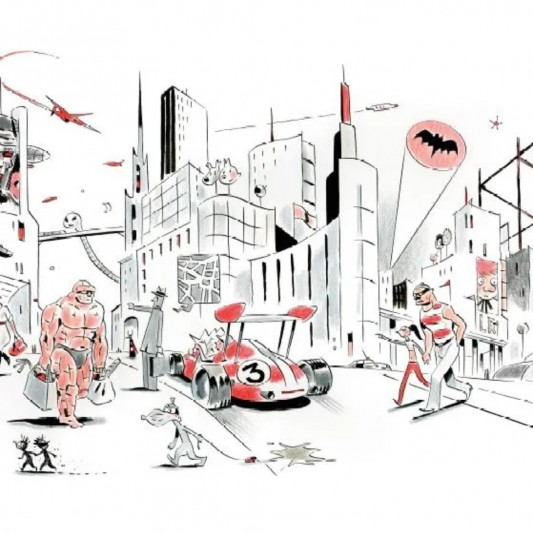 Digigraphie - La Fresque - François Avril - secondaire-5