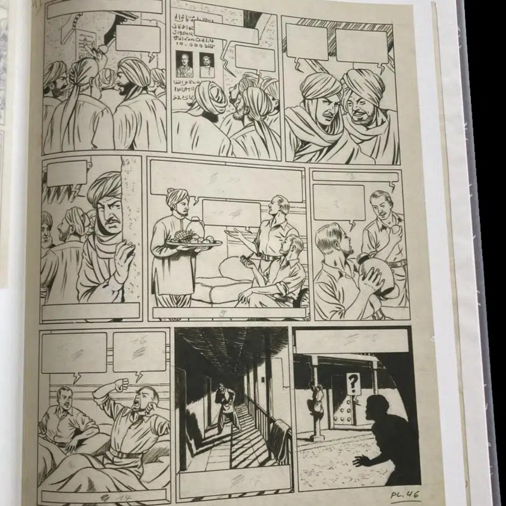 Tirage de luxe - Blake & Mortimer - Le secret de l'Espadon - T2 - secondaire-12