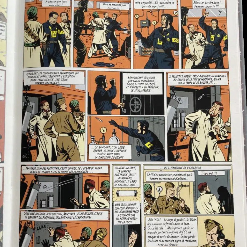 Tirage de luxe - Blake & Mortimer - Le secret de l'Espadon - T2 - secondaire-4