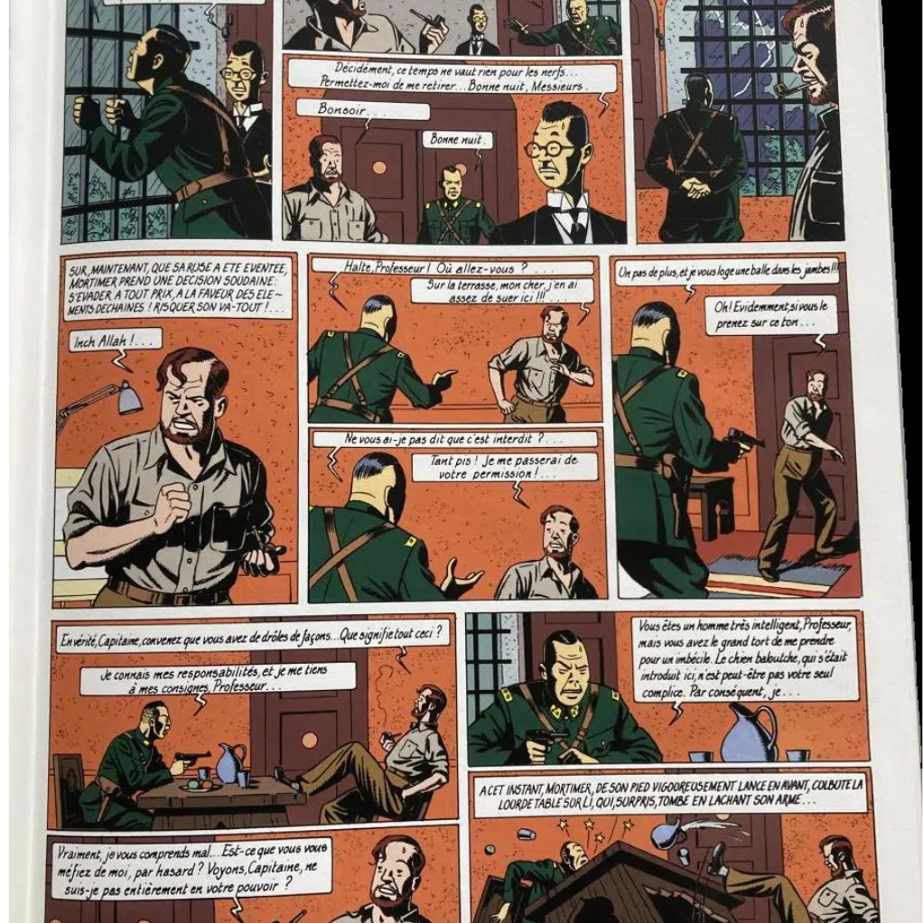 Tirage de luxe - Blake & Mortimer - Le secret de l'Espadon - T2 - secondaire-5