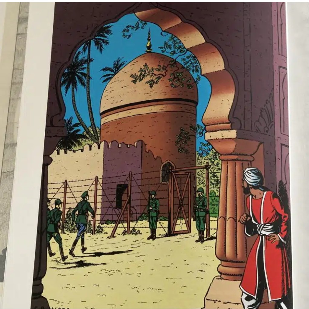 Tirage de luxe - Blake & Mortimer - Le secret de l'Espadon - T2 - secondaire-9