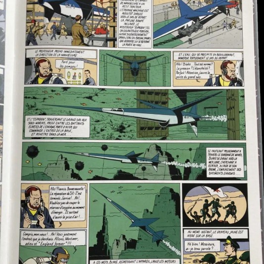 Coffret tirage de luxe - Blake et Mortimer - Le secret de l'Espadon - T2 - secondaire-12