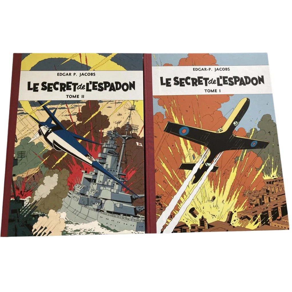 Coffret tirage de luxe - Blake et Mortimer - Le secret de l'Espadon - T2 - secondaire-3