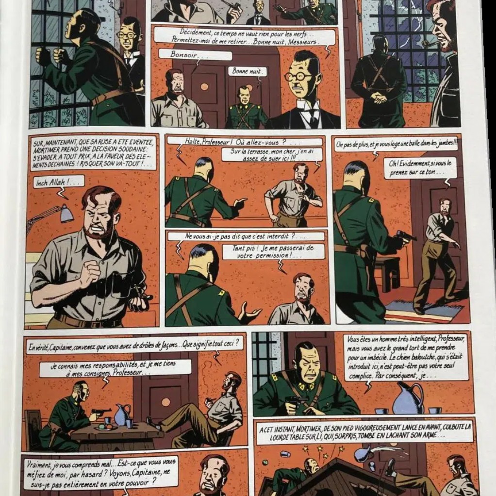 Coffret tirage de luxe - Blake et Mortimer - Le secret de l'Espadon - T2 - secondaire-7
