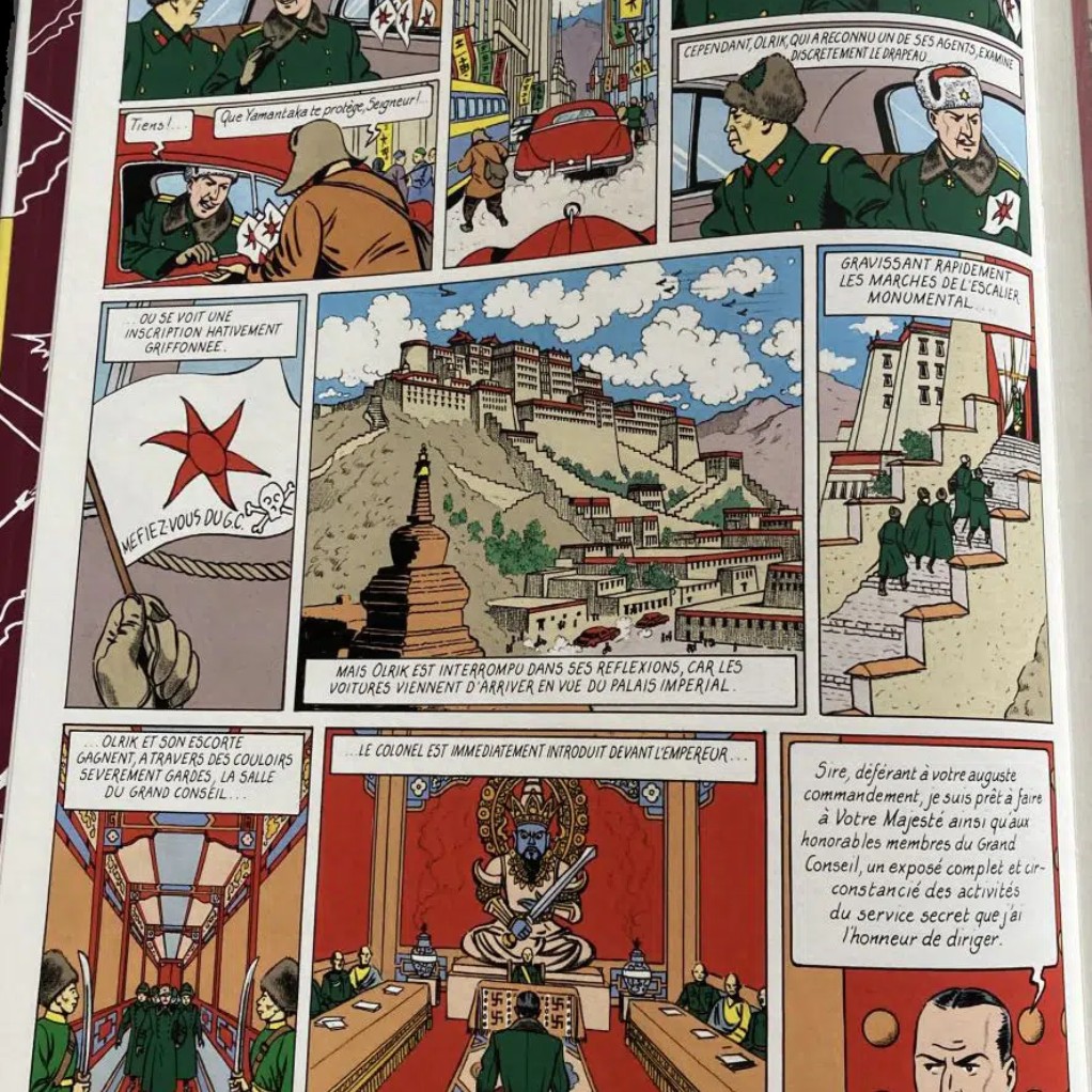 Coffret tirage de luxe - Blake et Mortimer - Le secret de l'Espadon - T2 - secondaire-9