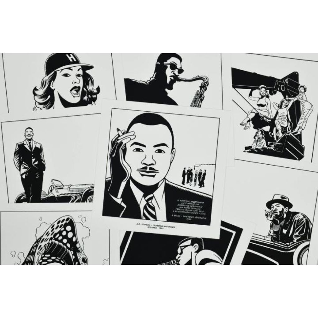 Sérigraphie Jazz Coverz volume 1 - secondaire-1