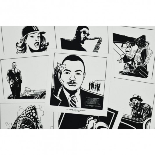 Sérigraphie Jazz Coverz volume 1 - secondaire-1