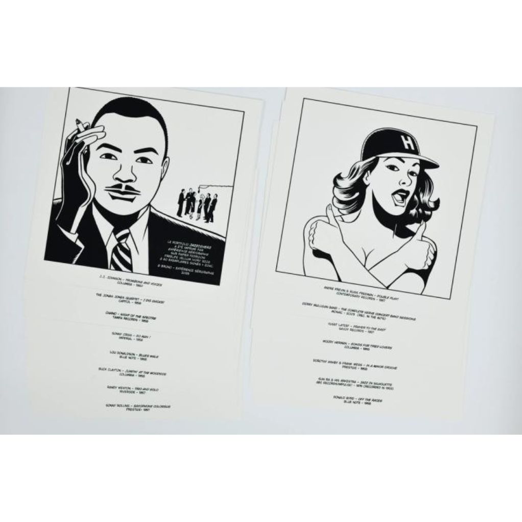 Sérigraphie Jazz Coverz volume 1 - secondaire-2